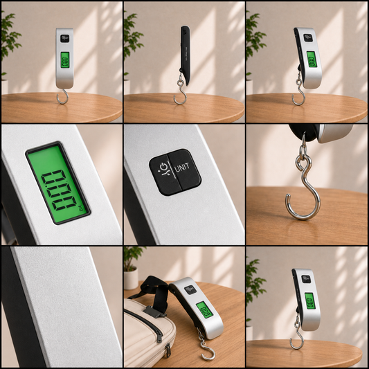 50kg Hold Digital Luggage Weight Scale With Hook