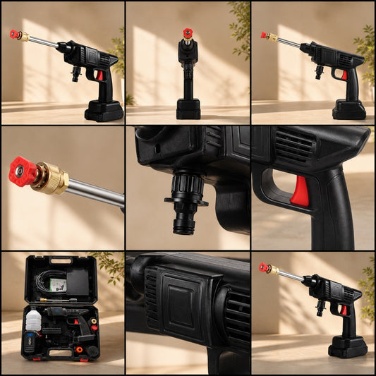 6-in-1 Cordless High Pressure Washer Gun