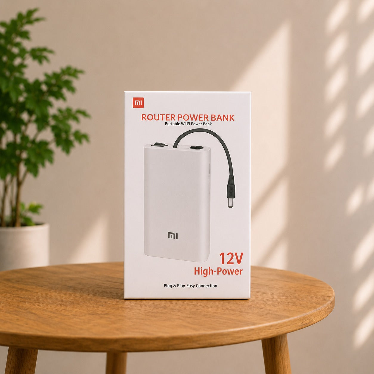 12V Router Power Bank Backup for WiFi Devices