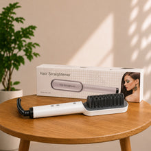 Electric Heated Hair Straightening Brush Comb