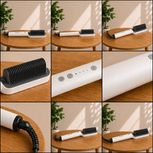 Electric Heated Hair Straightening Brush Comb