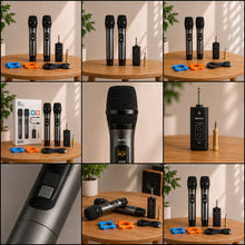 UHF Wireless Dual Handheld Microphone Set