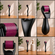 Premium Grade Derma Roller 540 Needles Face Glow & Hair Regrowth Tool 0.5mm Safe Microneedling